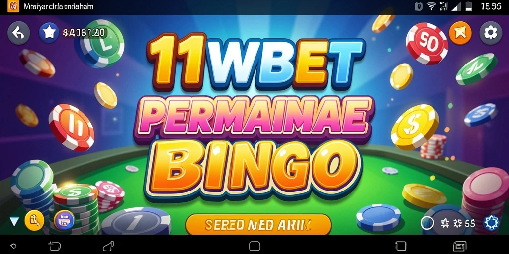 Screenshot gameplay 11WBET yang seru dengan tampilan Bingo.