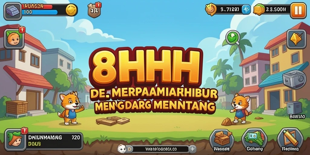Tampilan gameplay 8HHH yang mengasyikkan dalam mode Idle.