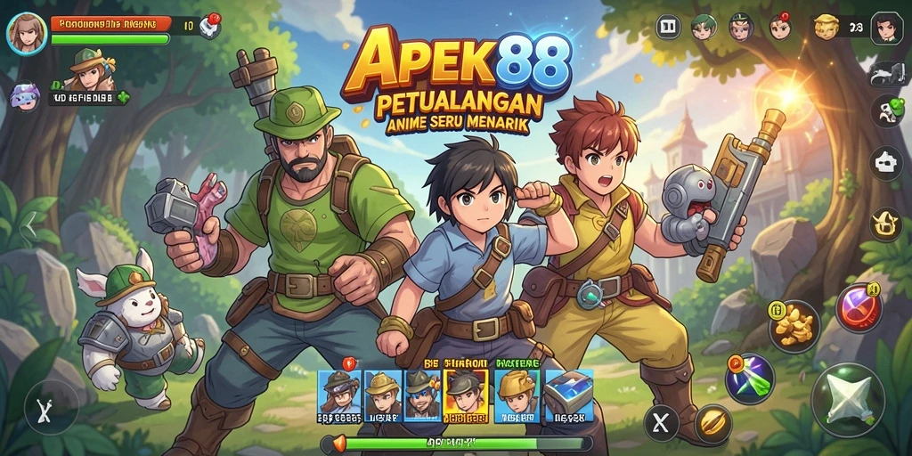 Screenshot APEK88 menampilkan aksi seru dalam dunia anime yang menakjubkan.