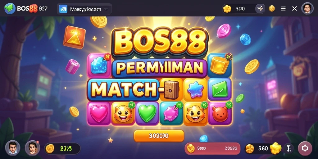 Tampilan menarik dari gameplay <strong>BOS88</strong> dengan banyak kombinasi warna.