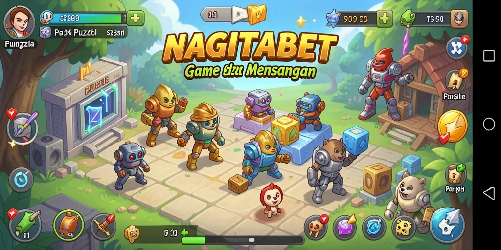 Tampilan gameplay NAGITABET yang menarik dan penuh tantangan.