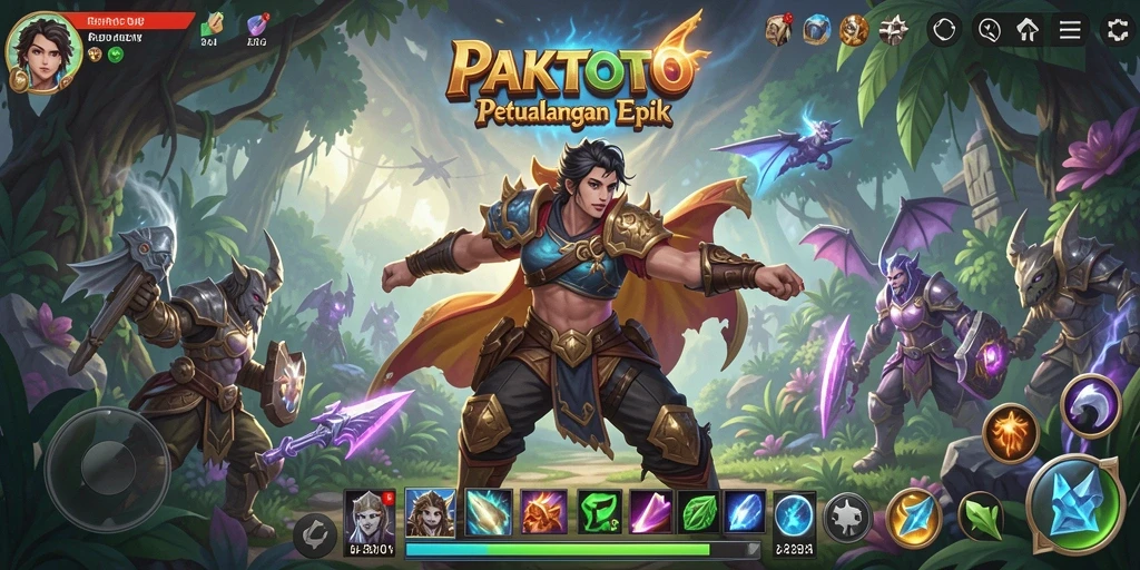 Tampilan gameplay PAKTOTO yang mendebarkan dan penuh aksi.