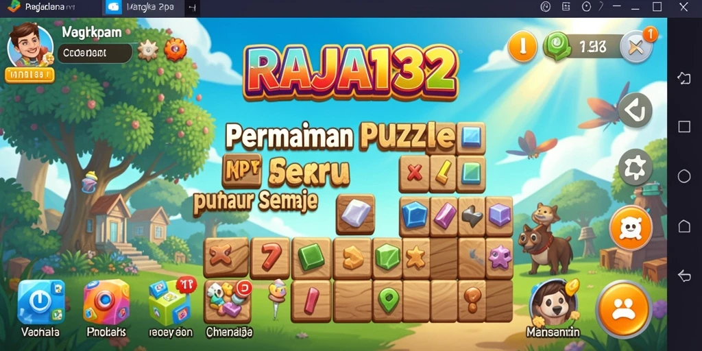 Tangkapan layar dari gameplay seru RAJA132 yang penuh teka-teki.