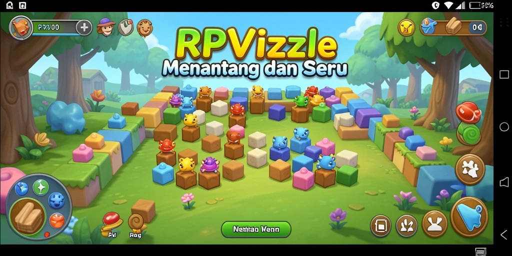 Tampilan gameplay RPVIP4 yang penuh teka-teki menantang dan seru.