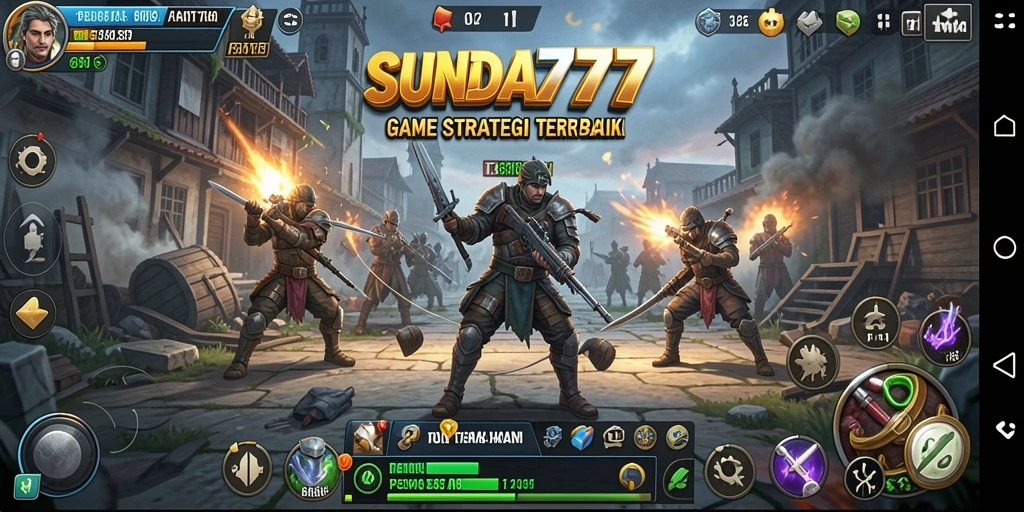 Tampilan gameplay SUNDA777 yang menakjubkan dengan aksi strategi.