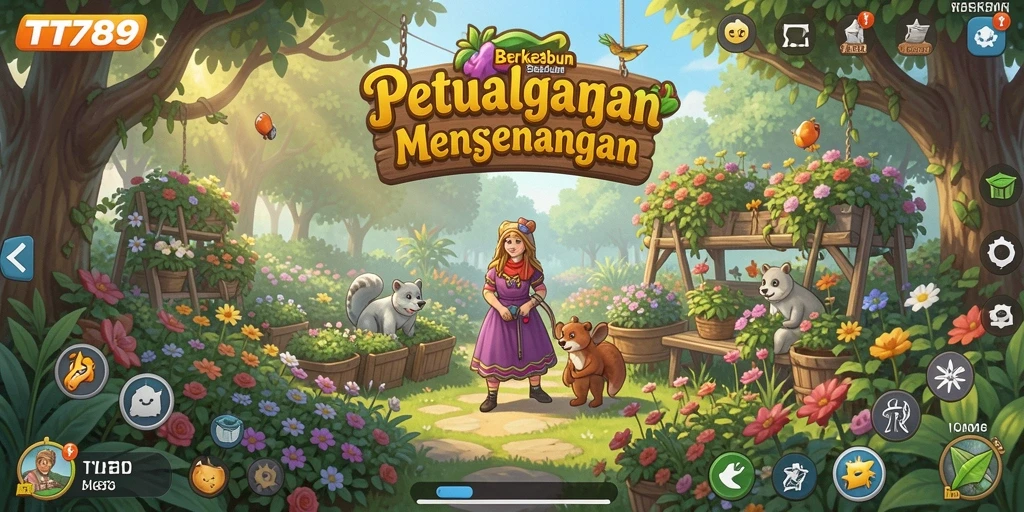 Tampilan gameplay TT789 yang seru dan interaktif dalam dunia pertanian.